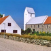 Nørlem kirke og Stjernhjelm set fra syd-øst